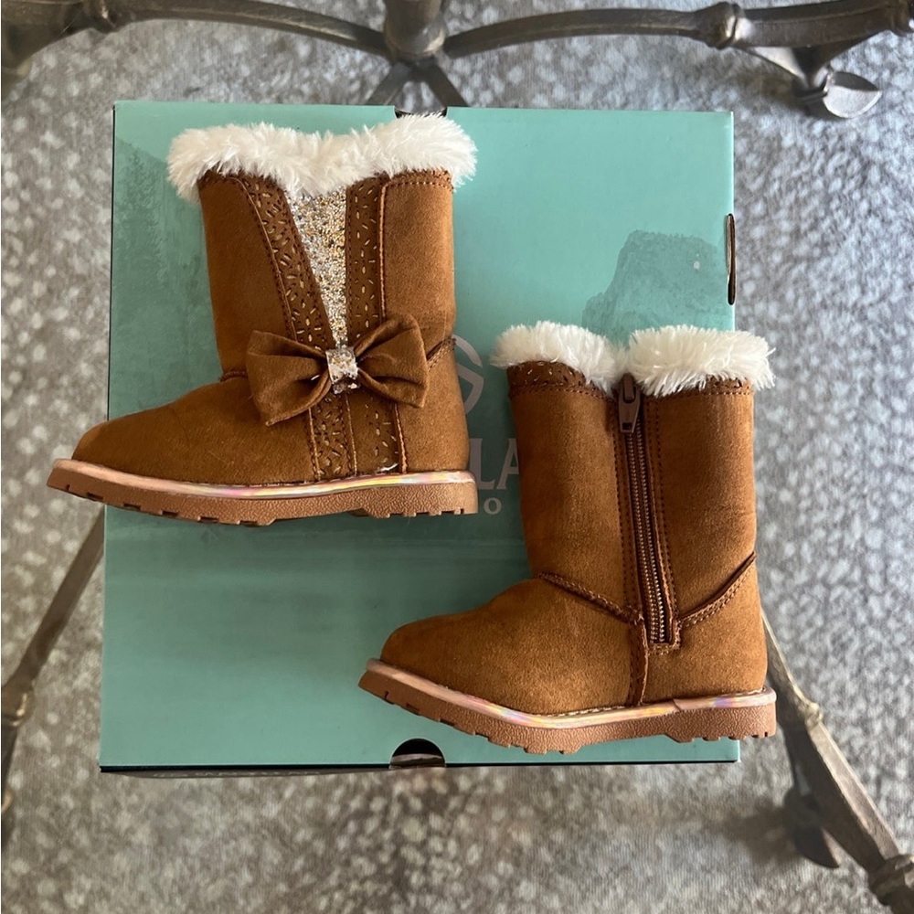 Magellan toddler fur snow winter  boots